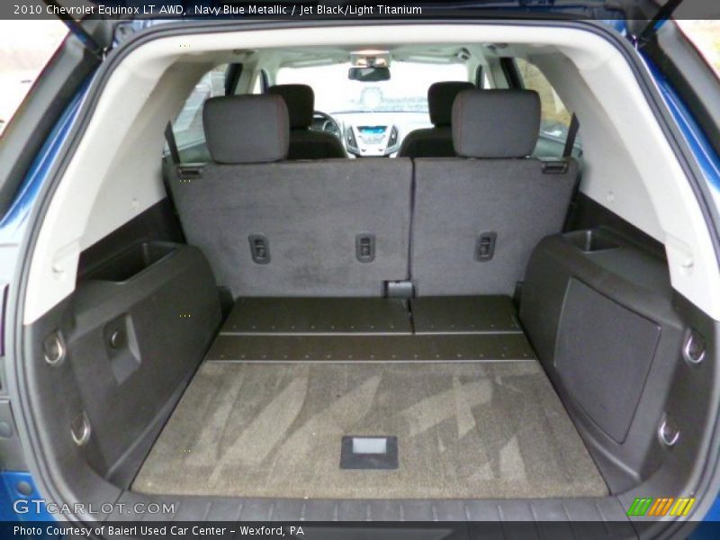 Navy Blue Metallic / Jet Black/Light Titanium 2010 Chevrolet Equinox LT AWD
