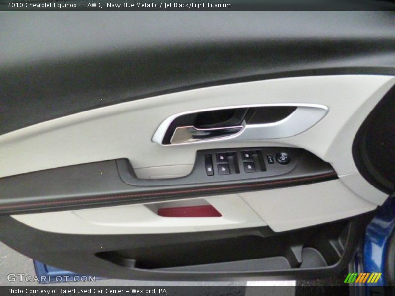 Navy Blue Metallic / Jet Black/Light Titanium 2010 Chevrolet Equinox LT AWD