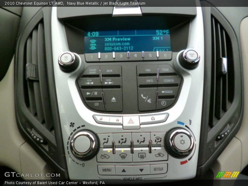 Navy Blue Metallic / Jet Black/Light Titanium 2010 Chevrolet Equinox LT AWD