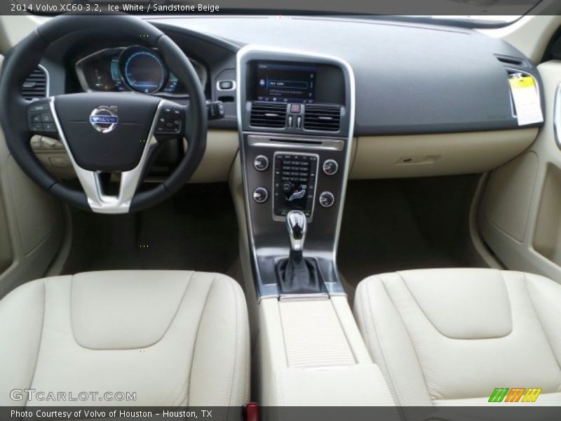 Ice White / Sandstone Beige 2014 Volvo XC60 3.2