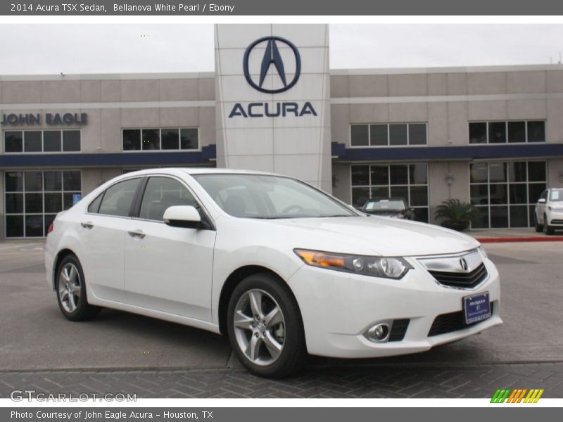 Bellanova White Pearl / Ebony 2014 Acura TSX Sedan