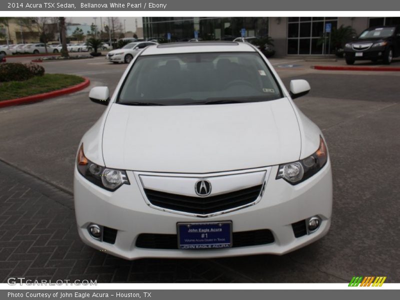 Bellanova White Pearl / Ebony 2014 Acura TSX Sedan