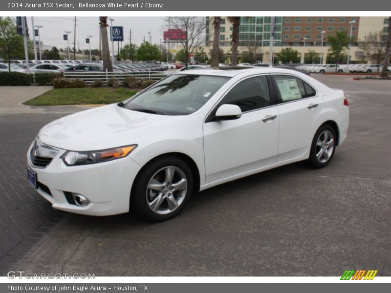 Bellanova White Pearl / Ebony 2014 Acura TSX Sedan