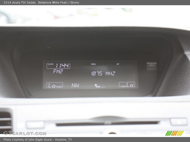 Bellanova White Pearl / Ebony 2014 Acura TSX Sedan