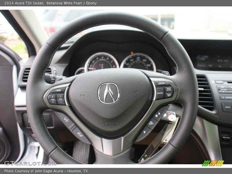 Bellanova White Pearl / Ebony 2014 Acura TSX Sedan