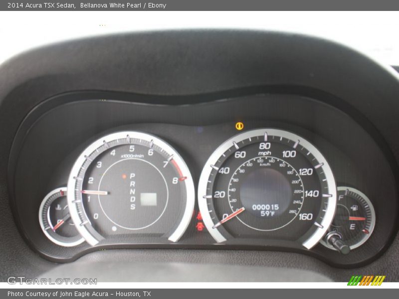 Bellanova White Pearl / Ebony 2014 Acura TSX Sedan