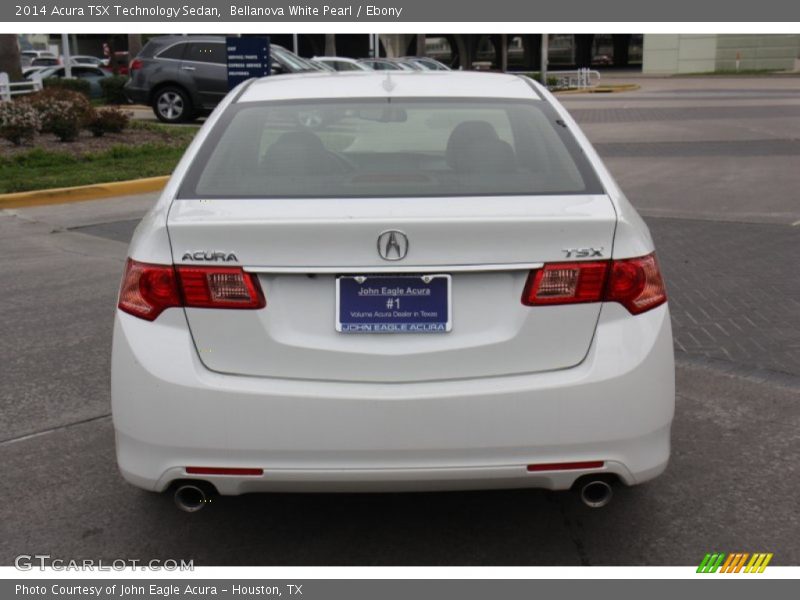 Bellanova White Pearl / Ebony 2014 Acura TSX Technology Sedan