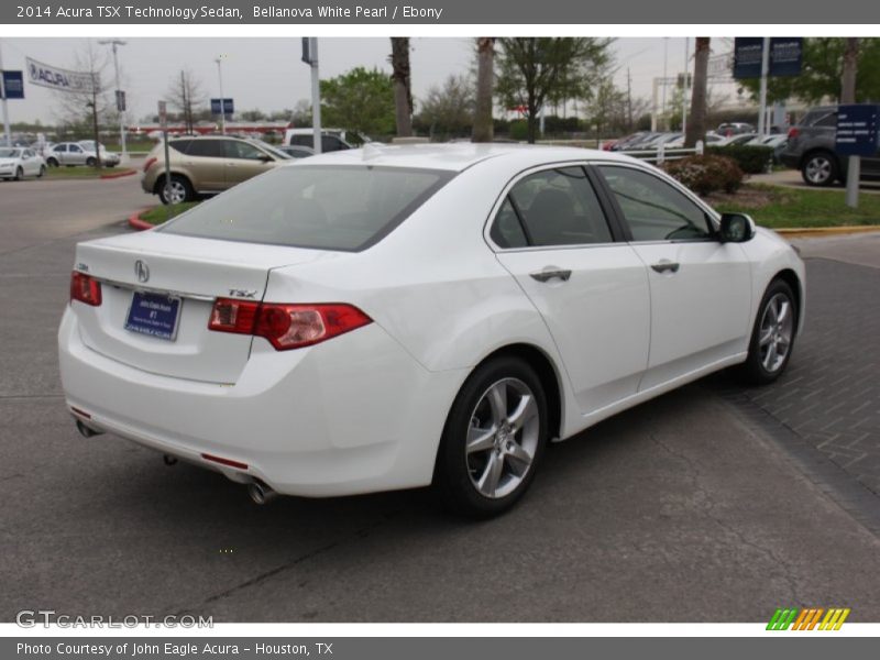 Bellanova White Pearl / Ebony 2014 Acura TSX Technology Sedan