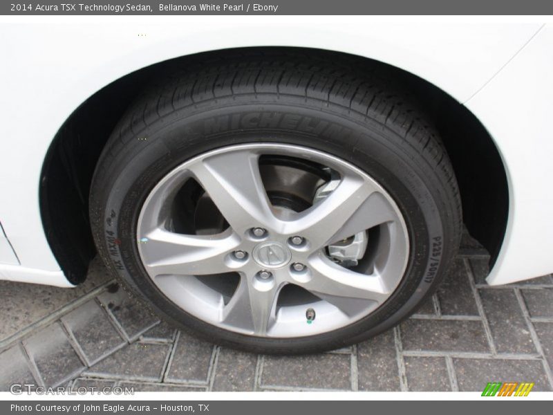 Bellanova White Pearl / Ebony 2014 Acura TSX Technology Sedan