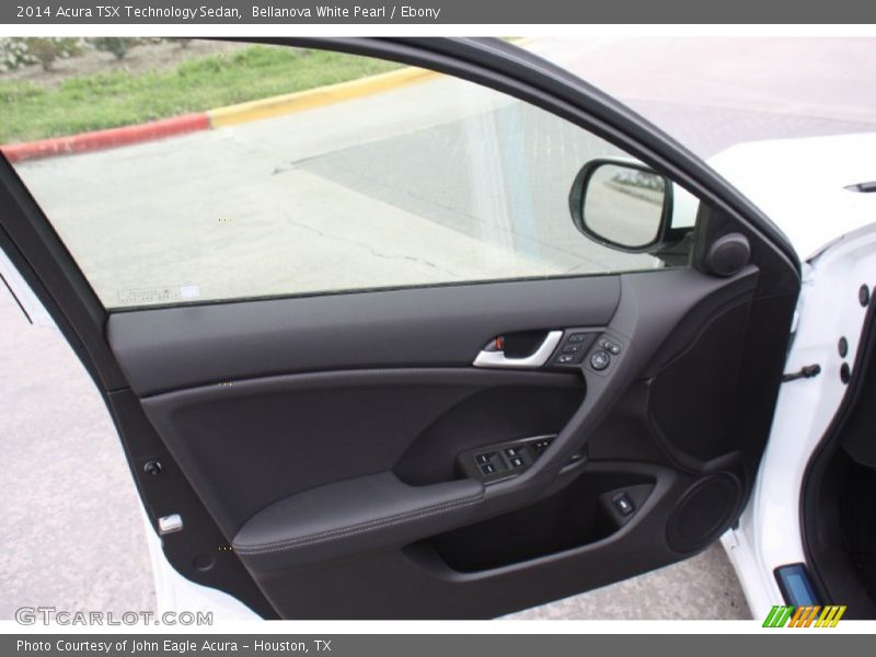 Bellanova White Pearl / Ebony 2014 Acura TSX Technology Sedan
