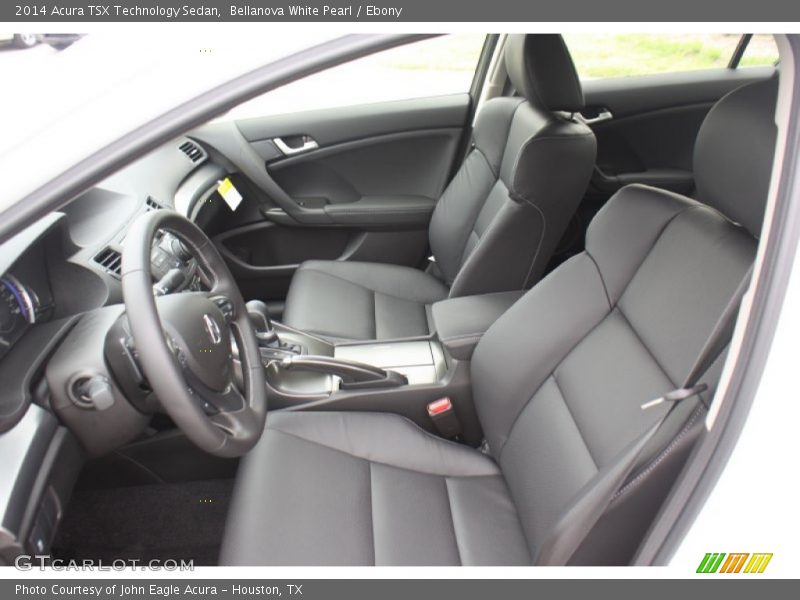 Bellanova White Pearl / Ebony 2014 Acura TSX Technology Sedan
