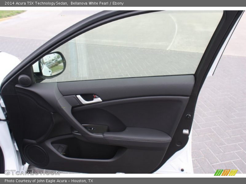 Bellanova White Pearl / Ebony 2014 Acura TSX Technology Sedan