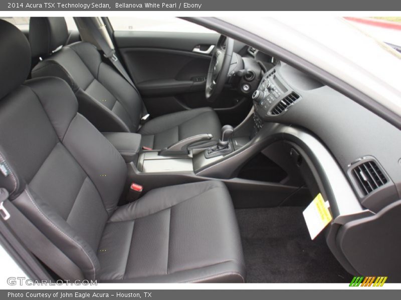 Bellanova White Pearl / Ebony 2014 Acura TSX Technology Sedan