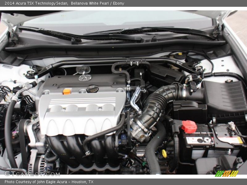 Bellanova White Pearl / Ebony 2014 Acura TSX Technology Sedan