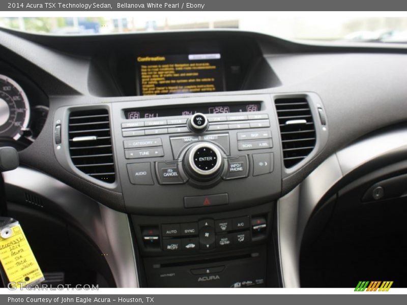 Bellanova White Pearl / Ebony 2014 Acura TSX Technology Sedan