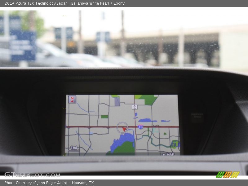 Bellanova White Pearl / Ebony 2014 Acura TSX Technology Sedan