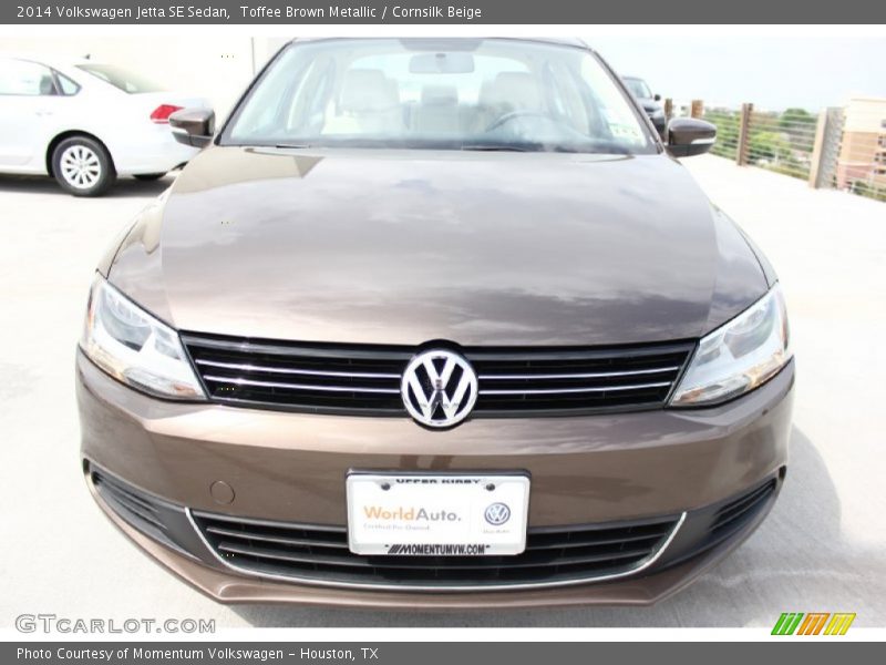 Toffee Brown Metallic / Cornsilk Beige 2014 Volkswagen Jetta SE Sedan