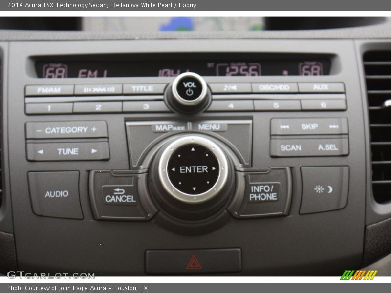 Bellanova White Pearl / Ebony 2014 Acura TSX Technology Sedan