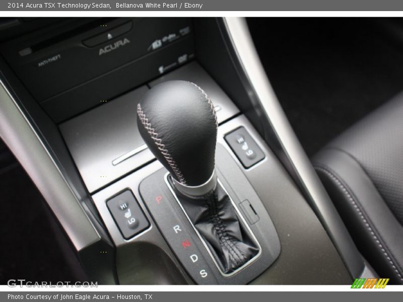 Bellanova White Pearl / Ebony 2014 Acura TSX Technology Sedan