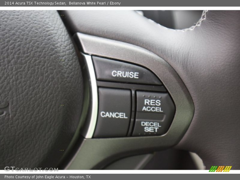Bellanova White Pearl / Ebony 2014 Acura TSX Technology Sedan