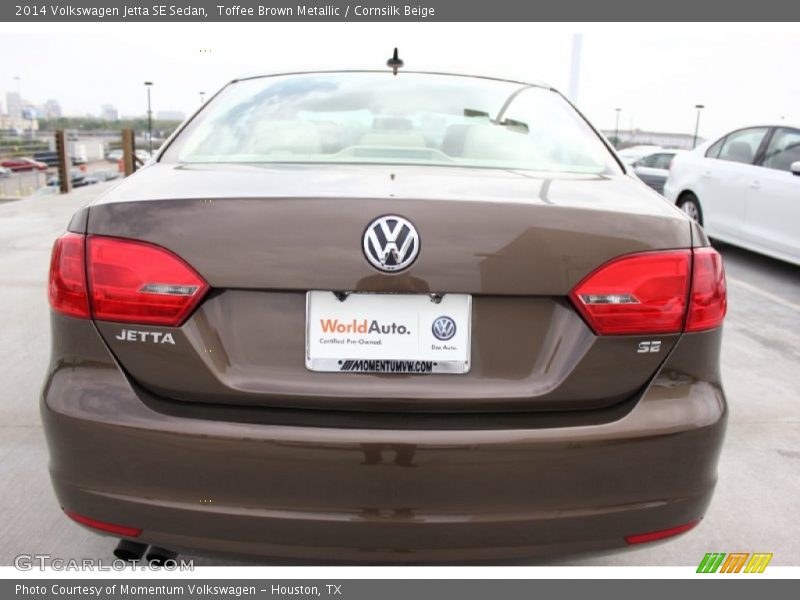 Toffee Brown Metallic / Cornsilk Beige 2014 Volkswagen Jetta SE Sedan