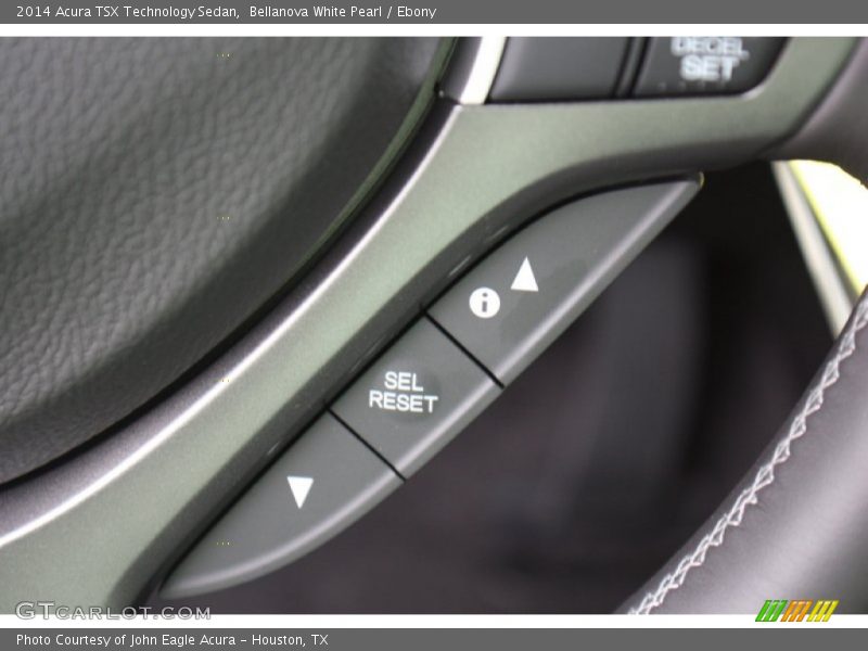 Bellanova White Pearl / Ebony 2014 Acura TSX Technology Sedan