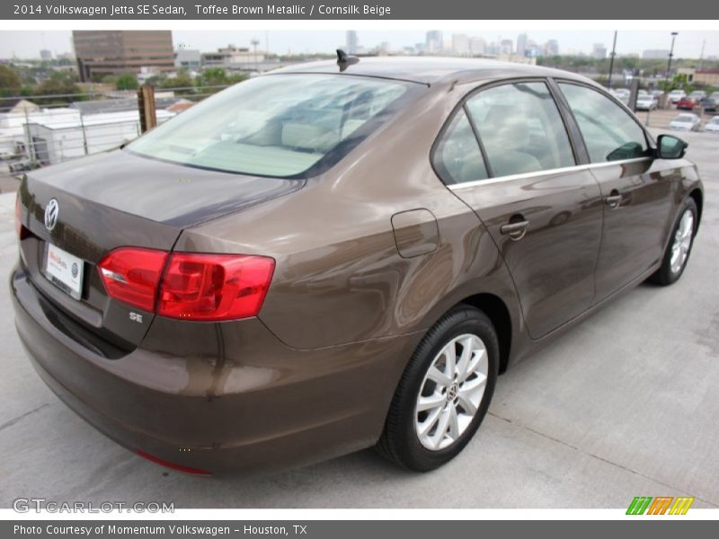 Toffee Brown Metallic / Cornsilk Beige 2014 Volkswagen Jetta SE Sedan