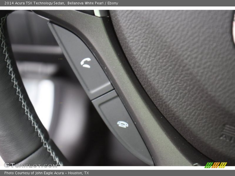 Bellanova White Pearl / Ebony 2014 Acura TSX Technology Sedan