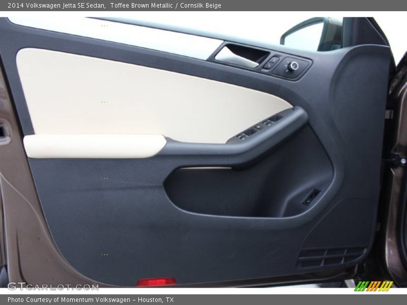 Toffee Brown Metallic / Cornsilk Beige 2014 Volkswagen Jetta SE Sedan
