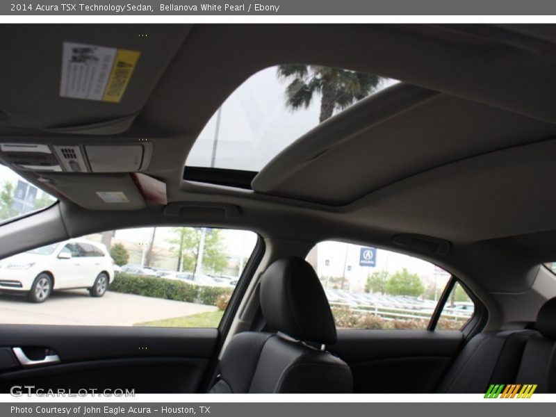 Bellanova White Pearl / Ebony 2014 Acura TSX Technology Sedan
