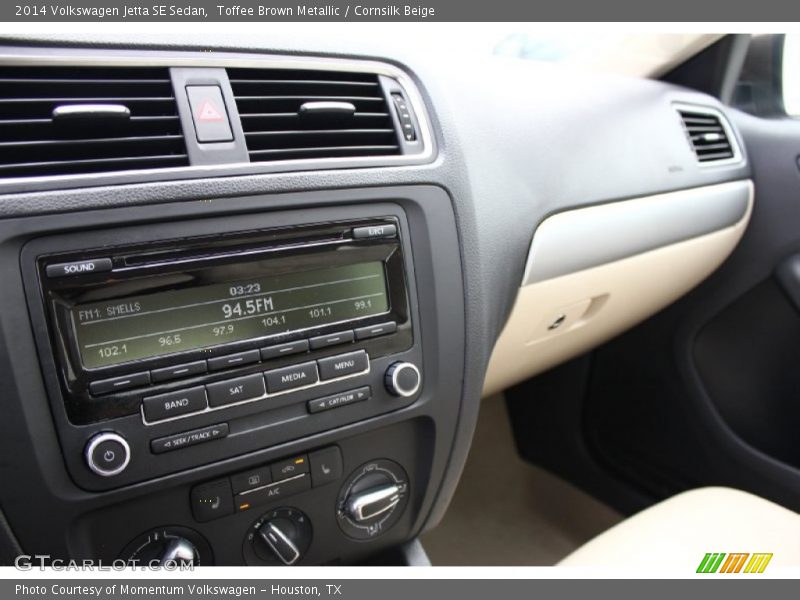 Toffee Brown Metallic / Cornsilk Beige 2014 Volkswagen Jetta SE Sedan