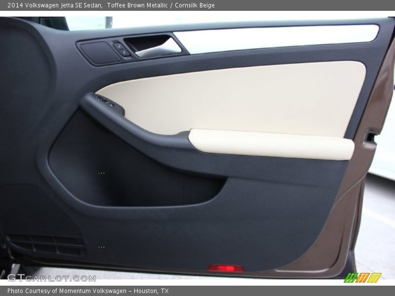 Toffee Brown Metallic / Cornsilk Beige 2014 Volkswagen Jetta SE Sedan