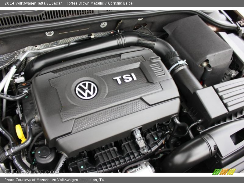 Toffee Brown Metallic / Cornsilk Beige 2014 Volkswagen Jetta SE Sedan