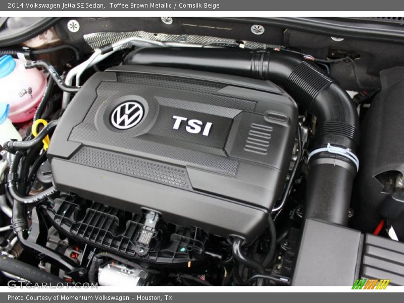 Toffee Brown Metallic / Cornsilk Beige 2014 Volkswagen Jetta SE Sedan