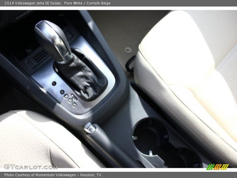 Pure White / Cornsilk Beige 2014 Volkswagen Jetta SE Sedan