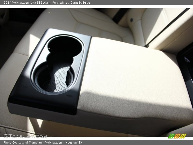 Pure White / Cornsilk Beige 2014 Volkswagen Jetta SE Sedan