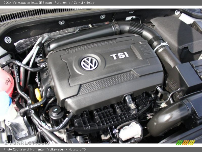 Pure White / Cornsilk Beige 2014 Volkswagen Jetta SE Sedan