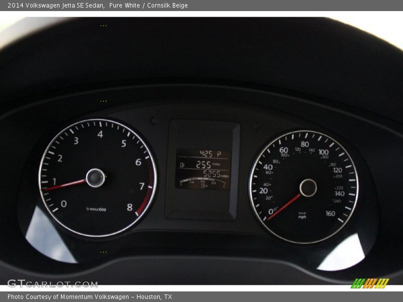 Pure White / Cornsilk Beige 2014 Volkswagen Jetta SE Sedan