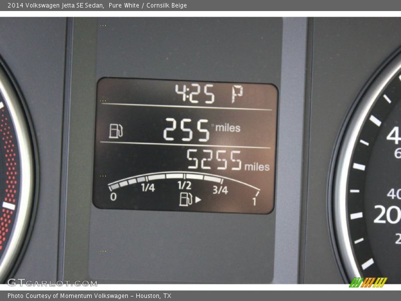 Pure White / Cornsilk Beige 2014 Volkswagen Jetta SE Sedan