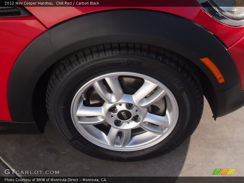 Chili Red / Carbon Black 2012 Mini Cooper Hardtop