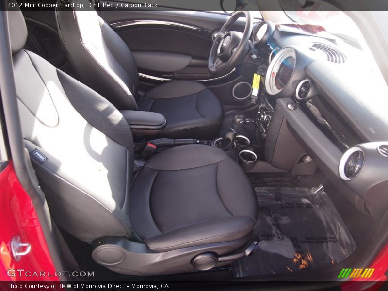 Chili Red / Carbon Black 2012 Mini Cooper Hardtop
