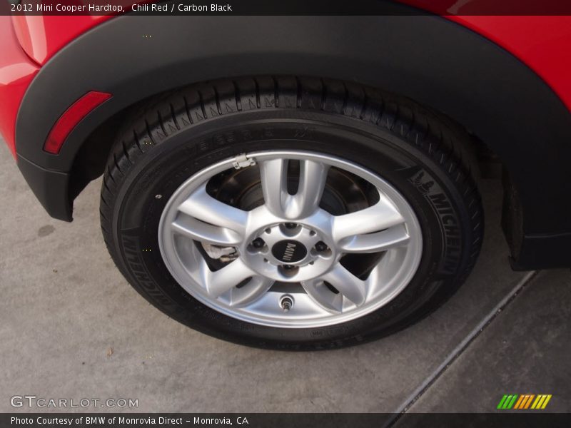 Chili Red / Carbon Black 2012 Mini Cooper Hardtop