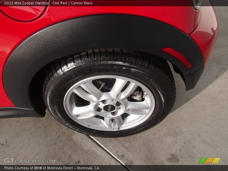 Chili Red / Carbon Black 2012 Mini Cooper Hardtop