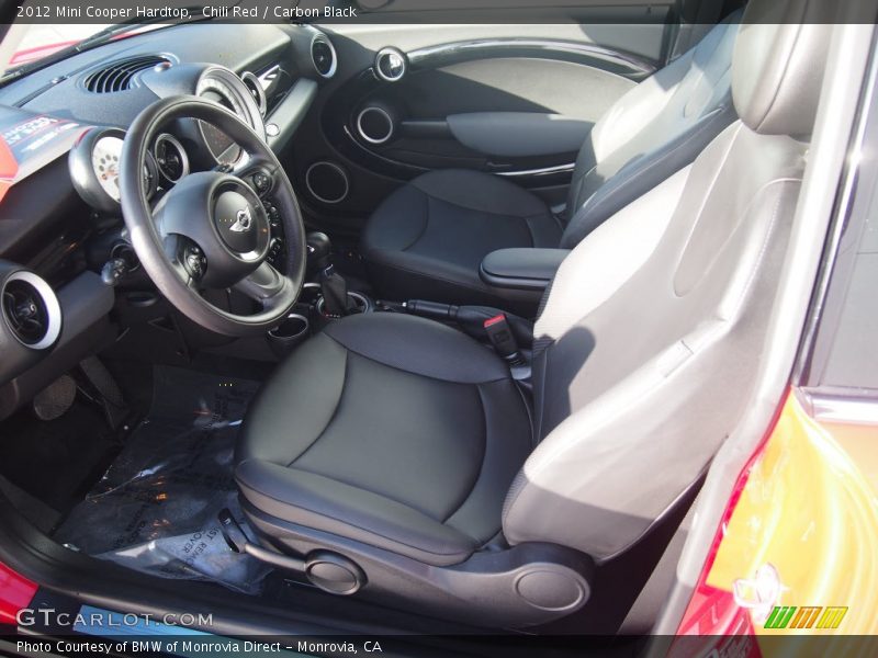 Chili Red / Carbon Black 2012 Mini Cooper Hardtop