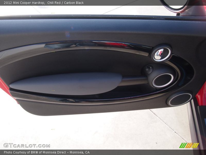 Chili Red / Carbon Black 2012 Mini Cooper Hardtop