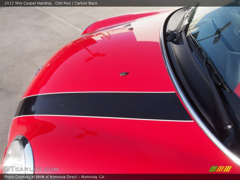 Chili Red / Carbon Black 2012 Mini Cooper Hardtop