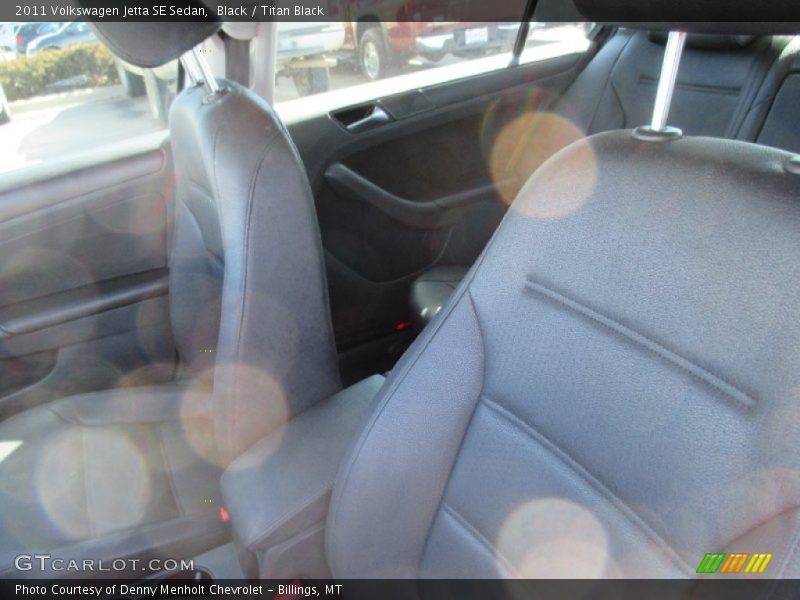 Black / Titan Black 2011 Volkswagen Jetta SE Sedan