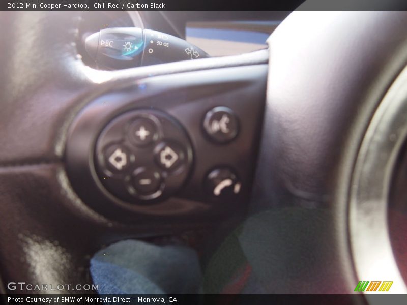 Chili Red / Carbon Black 2012 Mini Cooper Hardtop
