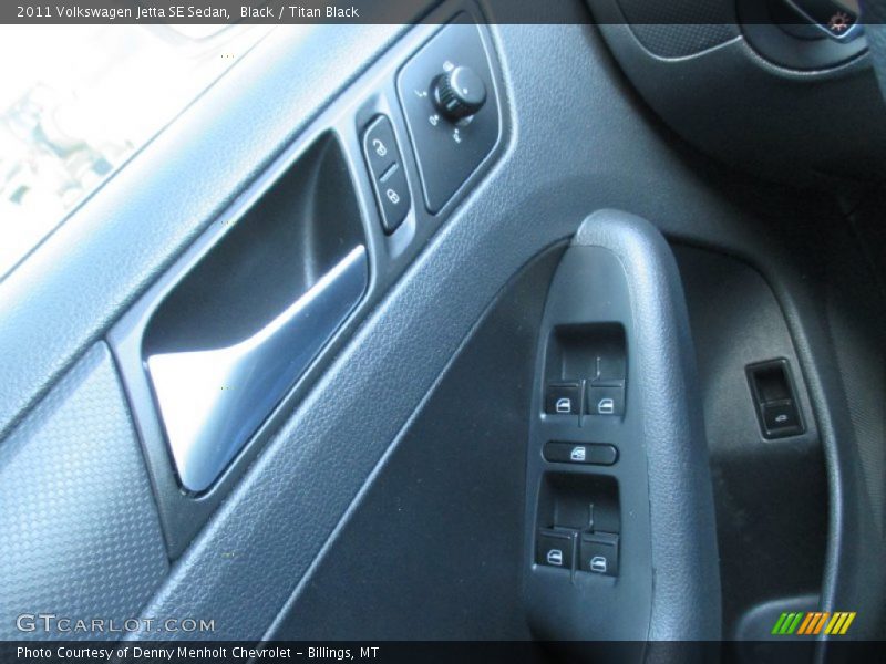 Black / Titan Black 2011 Volkswagen Jetta SE Sedan