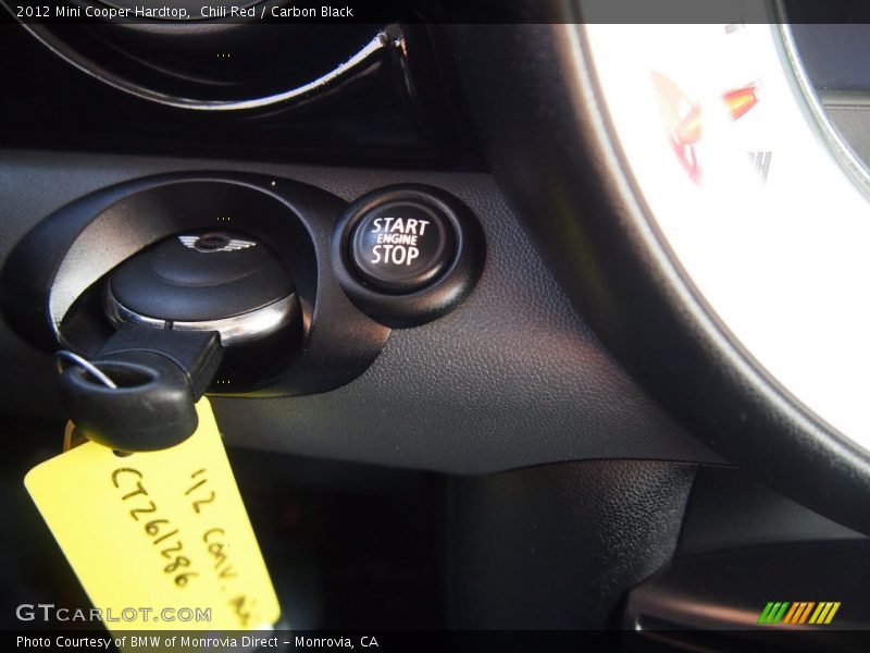 Chili Red / Carbon Black 2012 Mini Cooper Hardtop
